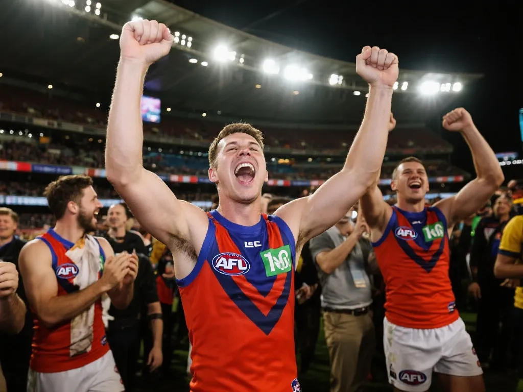 AFL第16轮球员庆祝时刻